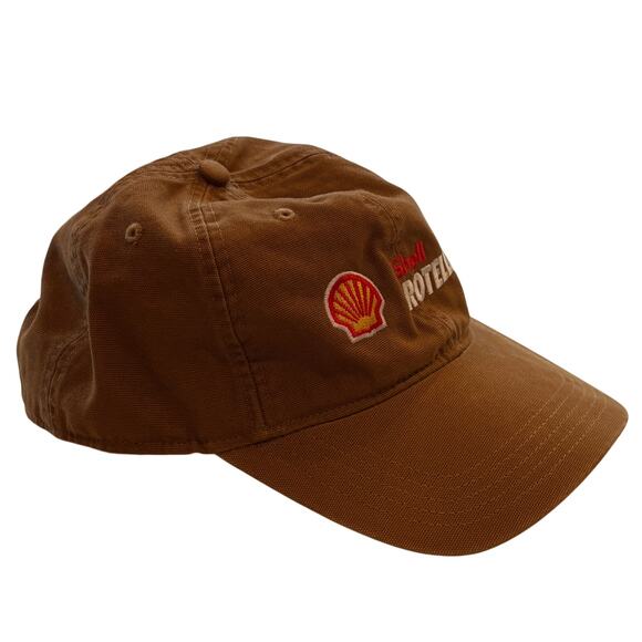 Carhart Shell Rotella Canvas Hat Adjustable Brown One Size NWT - Picture 3 of 11